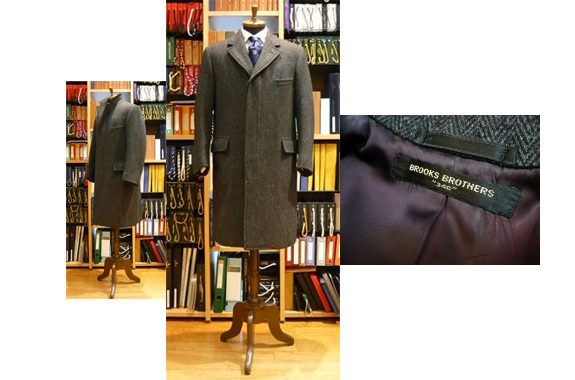CHESTERFIELD COAT（Brooks Brothers in 1960's） | 石田洋服店